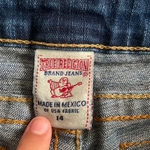 authentic True religion jean girl size 14